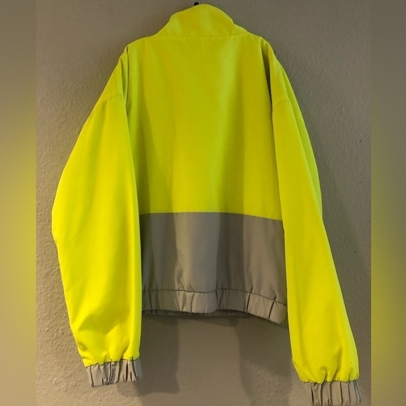 ZYIA 1/4 Zip Neon Yellow Pullover Girls sz 8-9 - Picture 6 of 8